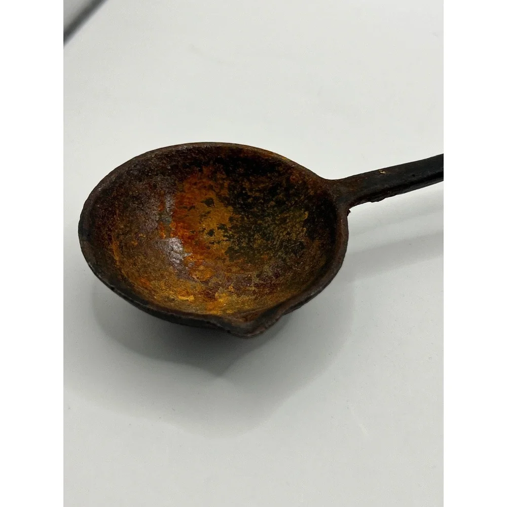Vintage Hand Forged Ladle Primitive Cooking Utensil Hearth Decor‎ Rustic